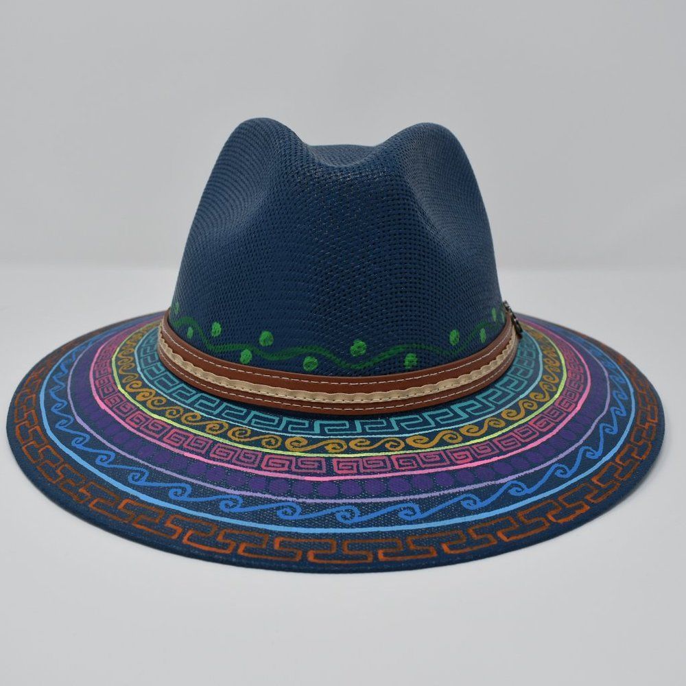 Hand-Painted Sombreros Mexican Sun Hats